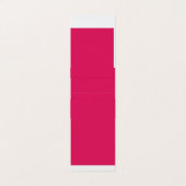 Ontdek de elegantie van roze achtergrond visitekaartje (Buitenkant ongevouwen)