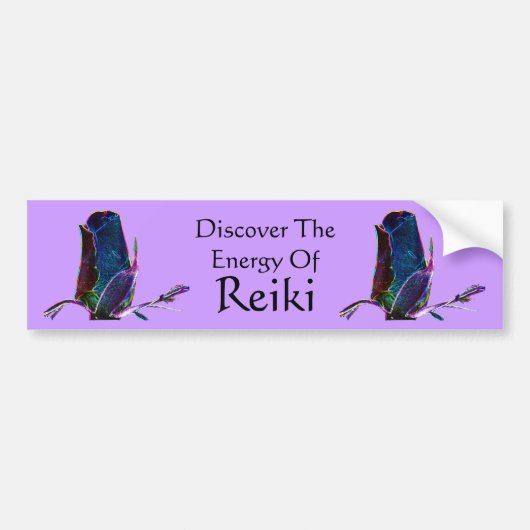Ontdek de energie van Reiki Bumpersticker (Voorkant)