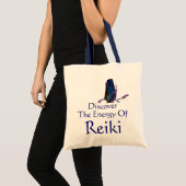 Ontdek de energie van Reiki Tote Bag (Voorkant (product))