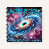 Ontdek de geheimen van het universum notitieboek (Voorkant)