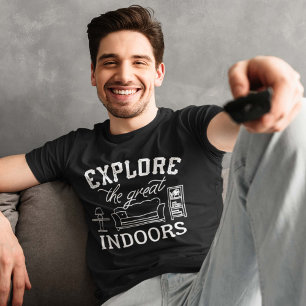Ontdek de geweldige binnenshuis t-shirt