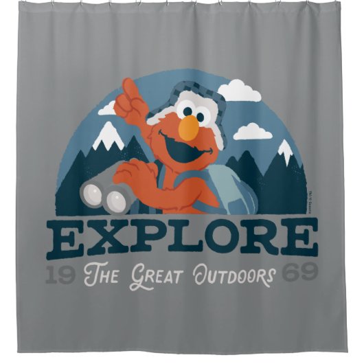 Ontdek de geweldige buitenlucht douchegordijn (Voorkant)