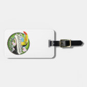 Ontdek de geweldige Ecuador-logo Bagagelabel (Voorkant horizontaal)