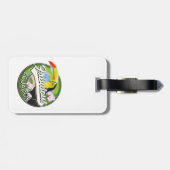 Ontdek de geweldige Ecuador-logo Bagagelabel (Achterkant horizontaal)