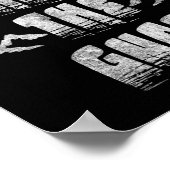 Ontdek de Gnar Extreme Snowboarding Mountain Poster (Hoek)