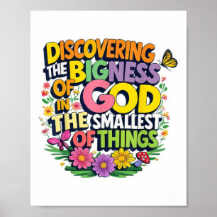 Ontdek de grootheid van God vergroot VBS 2025 Poster