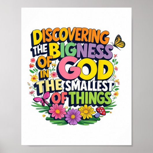 Ontdek de grootheid van God vergroot VBS 2025 Poster (Voorkant)