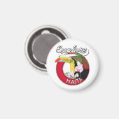 Ontdek de Haïtiaanse logo-patch. Magneet (Voorkant / Achterkant)