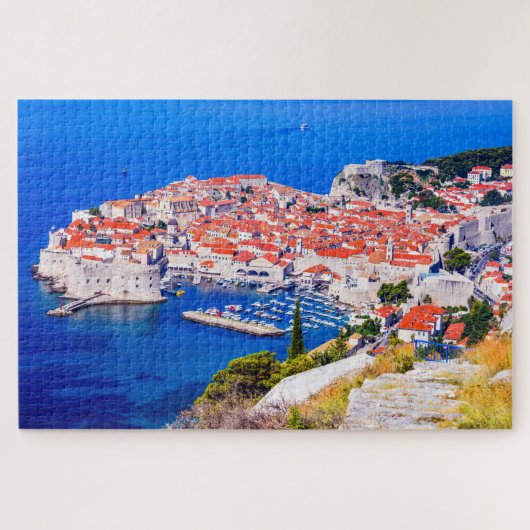 Ontdek de historische schoonheid van Dubrovnik Legpuzzel (Horizontaal)