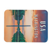 Ontdek de hoofdstad van de Verenigde Staten Magneet (Horizontaal)