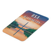 Ontdek de hoofdstad van de Verenigde Staten Magneet (Linkerzijde)