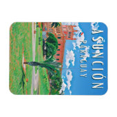 Ontdek de hoofdstad van Paraguay Asunción Magneet (Horizontaal)