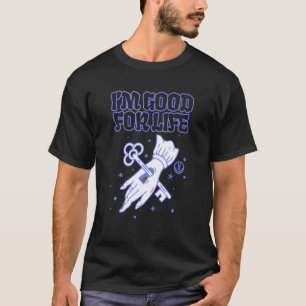 Ontdek de I'm Good for Life Open Hand Illustrato T-shirt