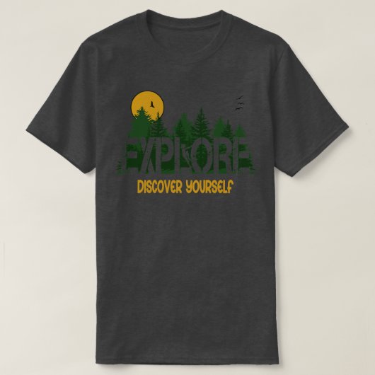 Ontdek de jouwe1 t-shirt (Design voorkant)