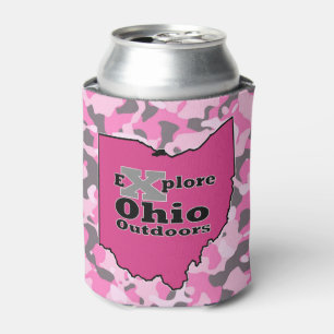 Ontdek de Koelbox van Ohio in de openlucht Roze Ca Blikjeskoeler