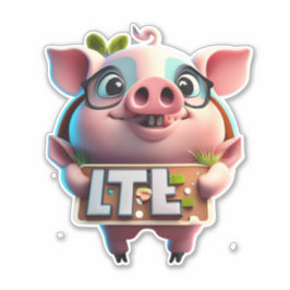 Ontdek de Kunst van Sticker Crafting met Pig