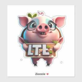 Ontdek de Kunst van Sticker Crafting met Pig