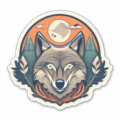 Ontdek de Kunst van Wolf Sticker Crafting (Voorkant)