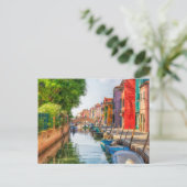 Ontdek de levendige charme van Burano Briefkaart (Staand voorkant)
