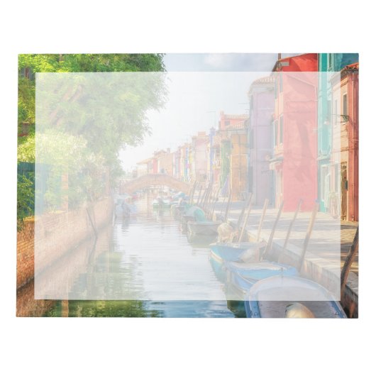 Ontdek de levendige charme van Burano Notitieblok (Voorkant)