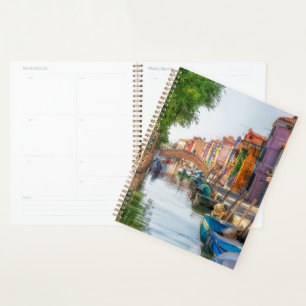 Ontdek de levendige charme van Burano Planner