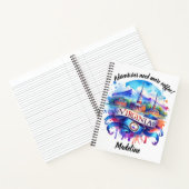 Ontdek de levendige charme van Virginia in kunstwe Notitieboek (Binnen)