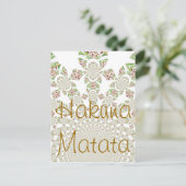 Ontdek de magie van Gepersonaliseerd Hakuna Matata Briefkaart (Staand voorkant)