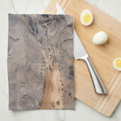 Ontdek de majestueuze landschappen van Oman Theedoek (Quarter Fold)