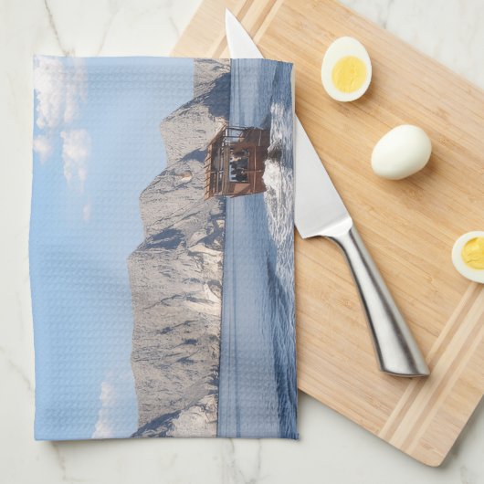 Ontdek de majestueuze schoonheid van de kust van O Theedoek (Quarter Fold)