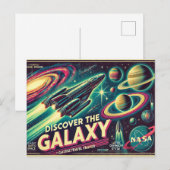 "Ontdek de Melkweg" Briefkaart (Voorkant / Achterkant)