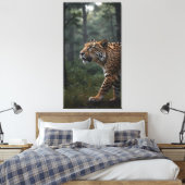 Ontdek de natuurlijke wereld canvas afdruk (Insitu (Slaapkamer))