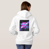 Ontdek de oneindigheid hoodie (Achterkant volledig)