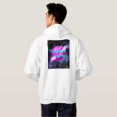 Ontdek de oneindigheid hoodie (Achterkant volledig)