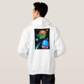Ontdek de oneindigheid hoodie (Achterkant volledig)