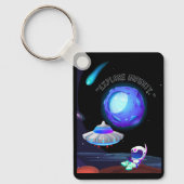 Ontdek de oneindigheid sleutelhanger (Voorkant)