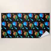 Ontdek de oneindigheid strandlaken (Voorkant)