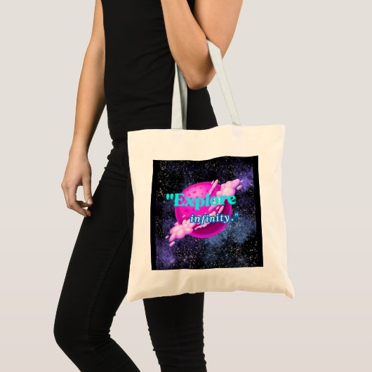 Ontdek de oneindigheid tote bag (Voorkant (product))