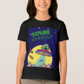 Ontdek de oneindigheid Tri-Blend shirt (Voorkant)