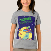 Ontdek de oneindigheid Tri-Blend shirt (Voorkant)