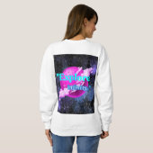 Ontdek de oneindigheid trui (Achterkant volledig)