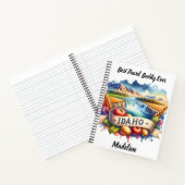 Ontdek de oogstschoonheid van Idaho! Notitieboek (Binnen)