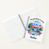 Ontdek de overdekte brug van New Hampshire Notitieboek (Binnen)