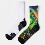 Ontdek de perfecte harmonie van Shamrock, Musical Sokken (Links)