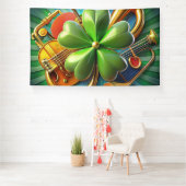 Ontdek de perfecte harmonie van Shamrock, Musical Spandoek (Insitu)