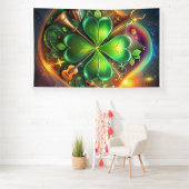 Ontdek de perfecte harmonie van Shamrock, Musical Spandoek (Insitu)