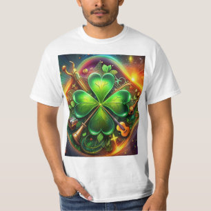 Ontdek de perfecte harmonie van Shamrock, Musical T-shirt