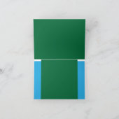 Ontdek de perfecte mix van groen, Azure, Aqua, Bedankkaart (Binnen)