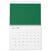 Ontdek de perfecte mix van groen, Azure, Aqua, Kalender (Mar 2027)