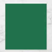 Ontdek de perfecte mix van groen, Azure, Aqua, Wijn Etiket (Enkel label)