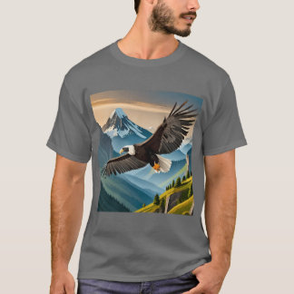 Ontdek de Pracht van de Andescondor Feiten T-shirt